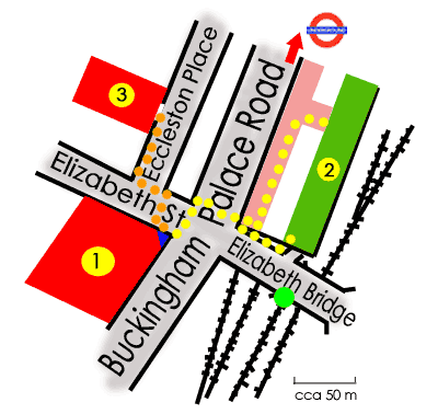 Victoria Coach Station - mapa