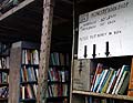 Bookshop in Hay-on-Wye - text