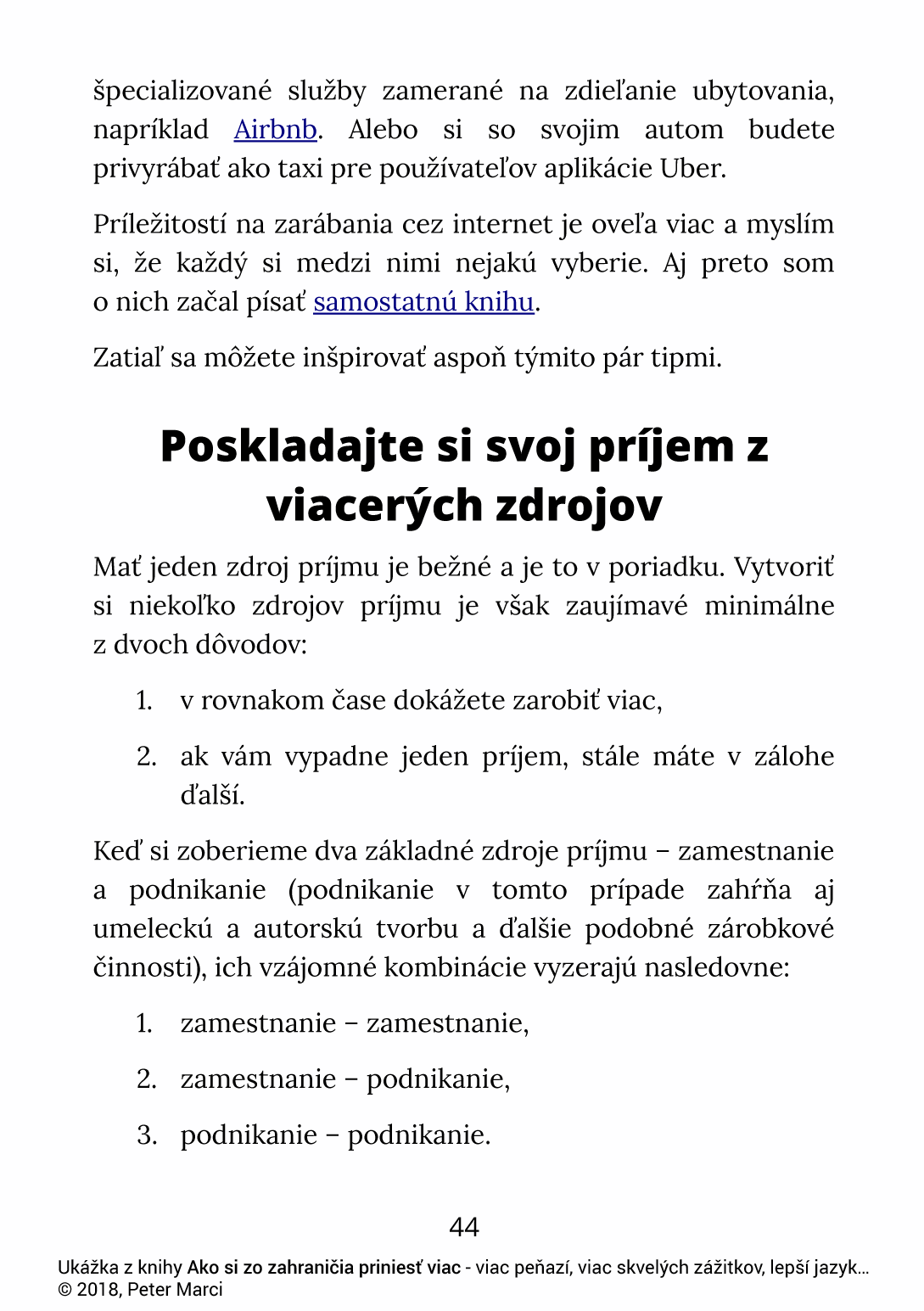 Ako si zo zahraničia priniesť viac - ukážka