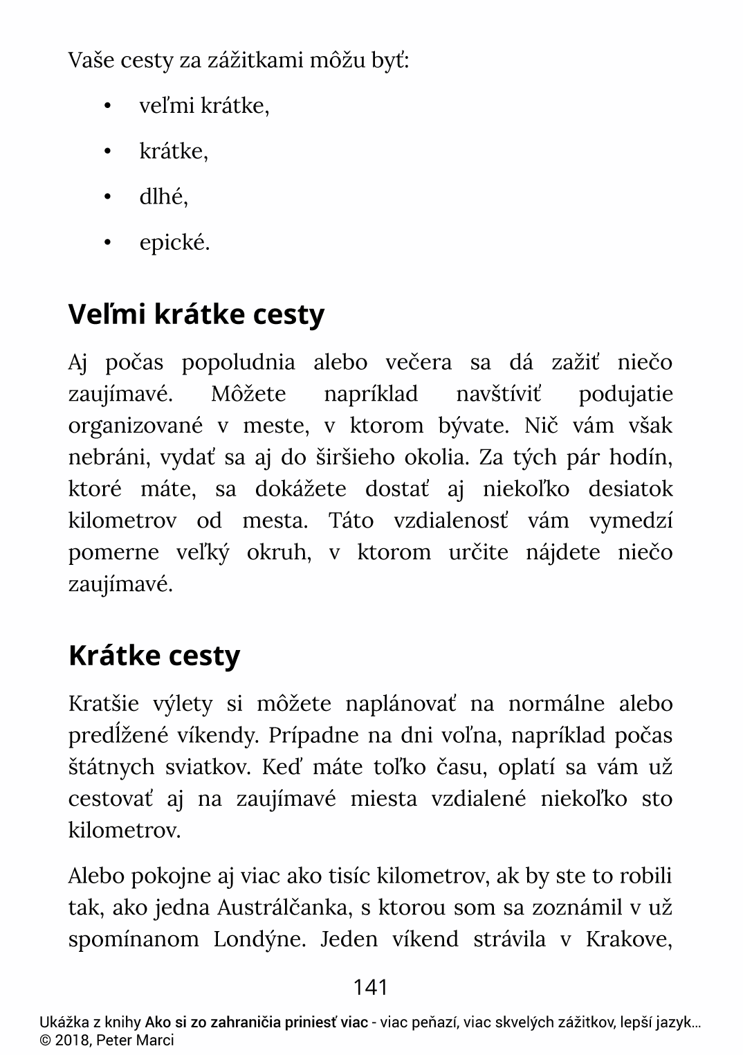 Ako si zo zahraničia priniesť viac - ukážka