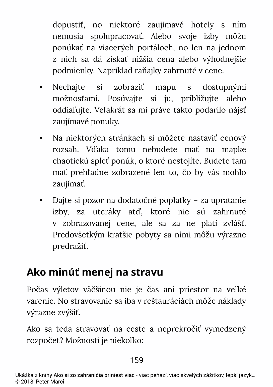 Ako si zo zahraničia priniesť viac - ukážka